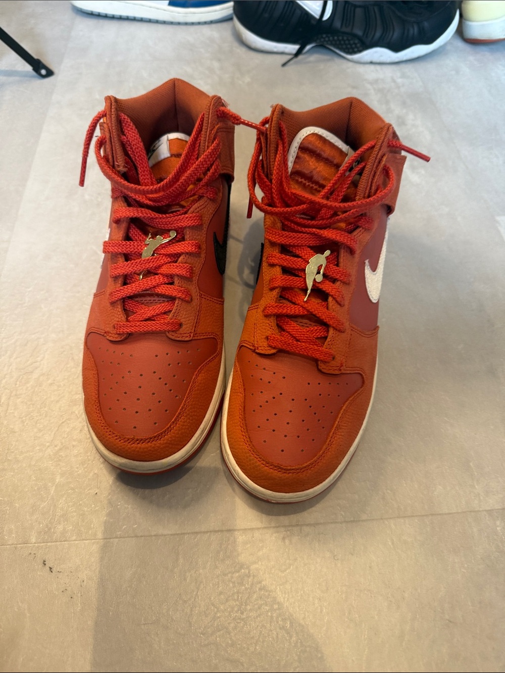 Nike Dunk High Retro Premium EMB Mantra Orange Size 10 DH8008-800